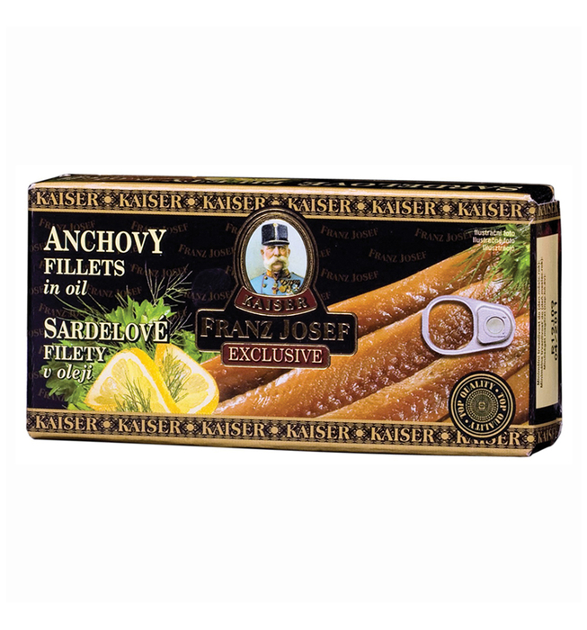 Anchovy Fillets in Oil 45 g Gaston, s.r.o.